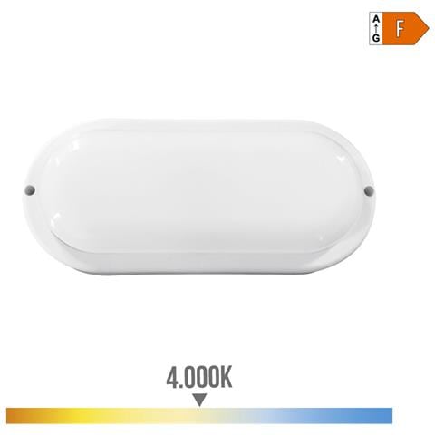 Applique Led Edm Ovale Bianco 18 W F 1820 Lm (4000 K) - Foto 2