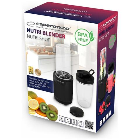 Frullatore da tavolo 5901299954676 Capacità 0.8 Litri Potenza 700 Watt Colore Nero - Foto 2