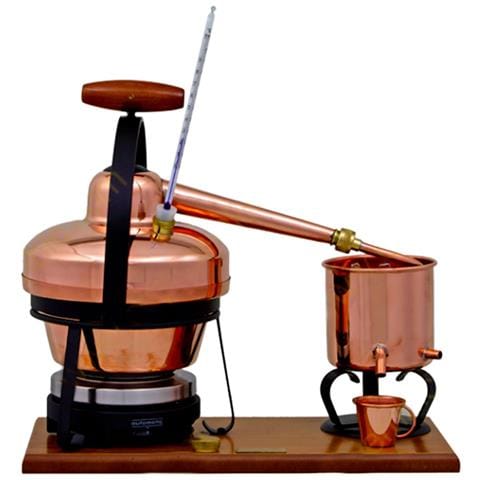Alambicco, Distillatore - Premium Con Piastra Elettrica E Termometro, 1,25l - Foto 1