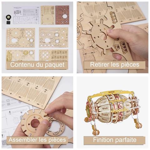 Puzzle In Legno 3d | Calendario Mecha - Foto 5