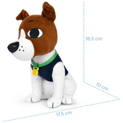 Wp Merchandise - Patron The Dog (cartone Animato) - Cane Patron Peluche (19cm) - Foto 2