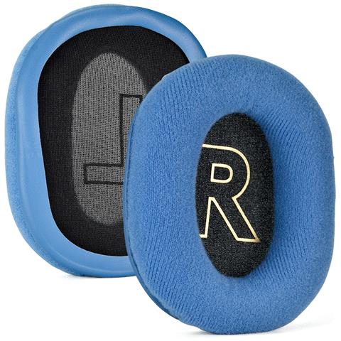 Cuscinetti Auricolari Per Logitech G Pro / Logitech G Pro X Morbido Velluto 1 Paio Blu - Foto 1