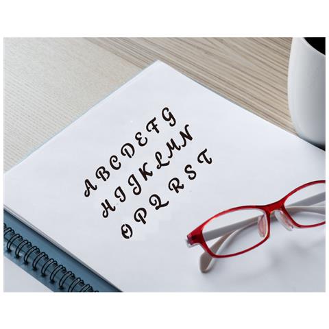 Kit Di Stencil Per Lettere Artistiche Con Pittura Con Numeri - Foto 2