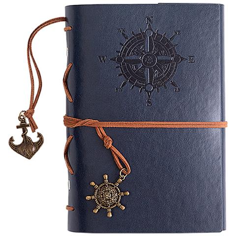 Album Di Ritagli Di Adesivi Da Viaggio A Tema Pirata (160 Pagine) Blue - Foto 1