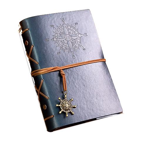 Album Di Ritagli Di Adesivi Da Viaggio A Tema Pirata (160 Pagine) Blue - Foto 2