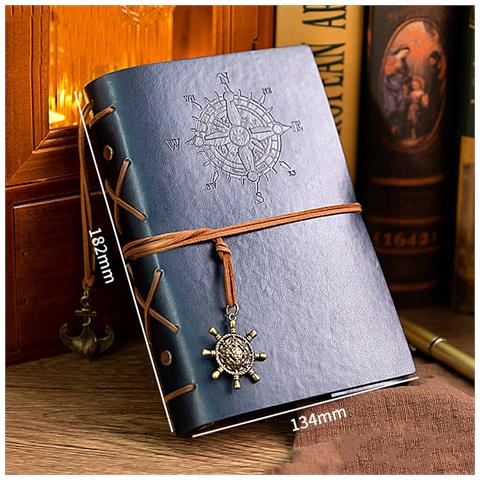 Album Di Ritagli Di Adesivi Da Viaggio A Tema Pirata (160 Pagine) Blue - Foto 3