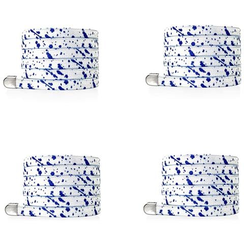 Lacci No Tie Per Scarpe Da Ginnastica (2 Paia) Blue - Foto 1