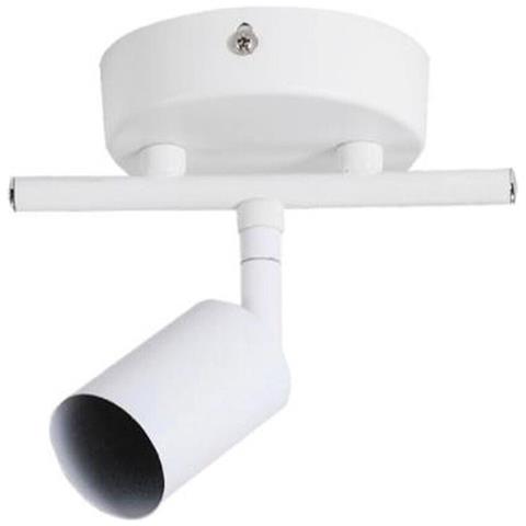 Applique Faretto Soffitto Sospensione Plaffoniera Orientabili Gu10 Led Bianco* - Foto 1