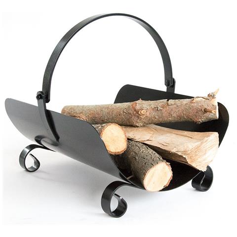 Portalegna Cestino In Ferro Battutto Per Camino Caminetto - Foto 1