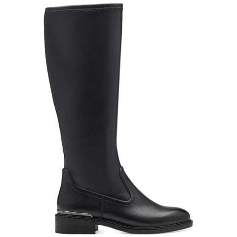 Black Casual Closed Boots Stivaletti Sintetico E Tessile Scarpe Donna Nero Eu 36, 1-25538-41 020 - Foto 2