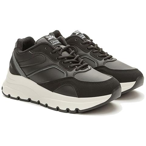 Low Boots Stivaletti Pelle Sintetica Scarpe Donna Nero Eu 37, 438118/03-03 - Foto 1