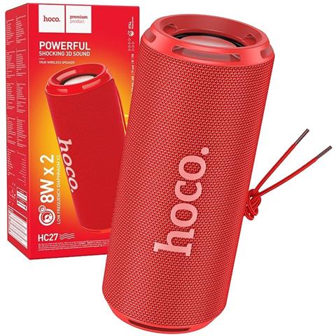 Speaker Portatile HC27 con Bluetooth Potenza 8 W Colore Rosso - Foto 1