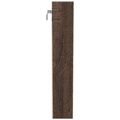 Armadietto Vetrina Rovere Marrone 100x8,5x50 Legno Multistrato - Foto 2