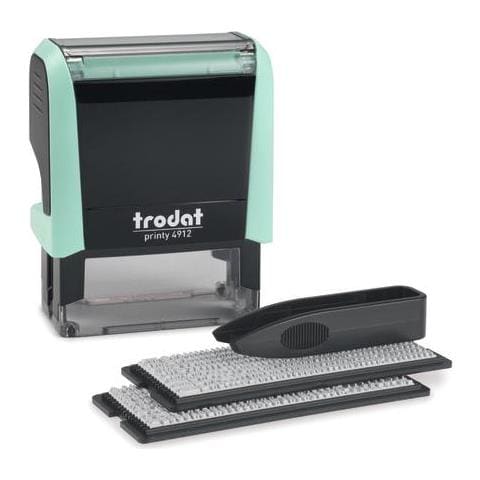 Trodat 4912 Typomatic Autoinchiostrante Timbro Testo/data - Foto 1