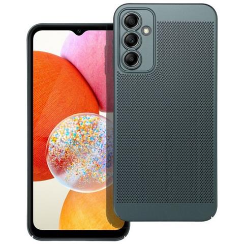 Custodia Back Cover Shell Rigida Antiscivolo Traforata Per Samsung Galaxy A14 4g 5g Green - Foto 1