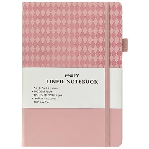 Quaderno Semplice A5 Con Cinturino Pink - Foto 1