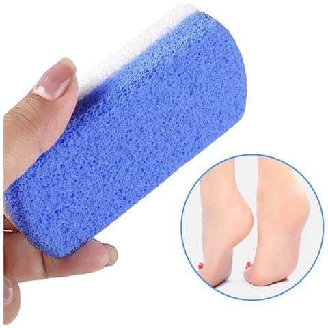 Set Di 5 Pietre Pomice Per Piedi: Esfoliazione Delicata E Rimozione Di Calli White+blue - Foto 5
