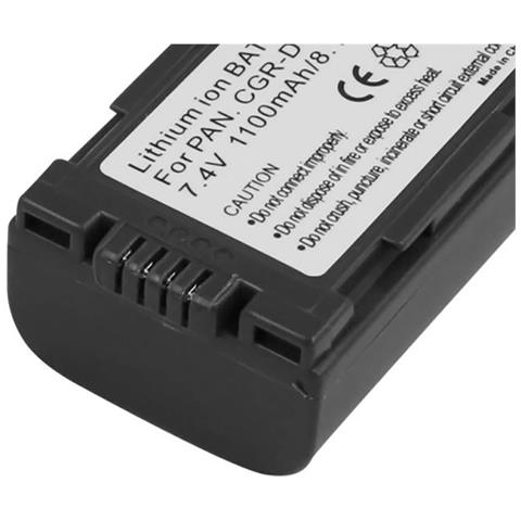 Li-ion Batteria 7.4v 1100mah Per Hitachi Dz-mv100e Videocamera - Foto 2