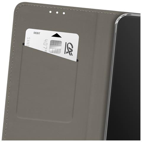 Custodia Per Oppo Reno 14 Testurizzata A Righe Con Portacarte - Foto 2