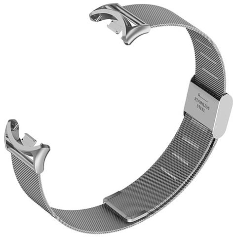 Cinturino In Metallo Compatibile Con Xiaomi Mi Band 8/9/10 - Design A Molla Grey - Foto 3
