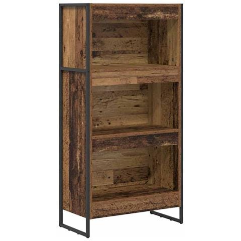 Armadio per Libri Legno vecchio 80 x 30 x 155 cm - Foto 1