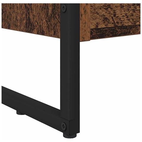 Armadio per Libri Legno vecchio 80 x 30 x 155 cm - Foto 9