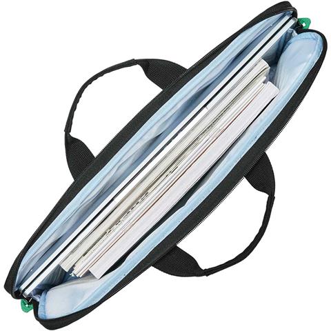 Borsa Per Pc / Tablet 17.3"" Gremio Impermeabile E Imbottita, Nero - Foto 4