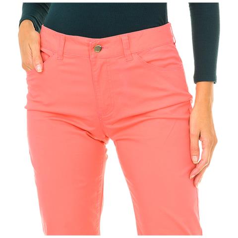 Pantalone Lungo In Tessuto Elasticizzato 3y5j18-5nzxz Donna - Foto 3