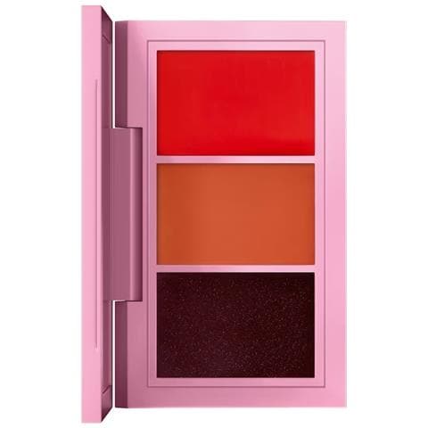 , From Harris With Love, Palette Per Labbra, Rivelazione Romana: Arancione Brillante (opaco) + Non C'è Posto Come La: Nudo Caldo (amplificato) + inatura Londinese: Viola Scuro (amplificato), 3 G - Foto 1