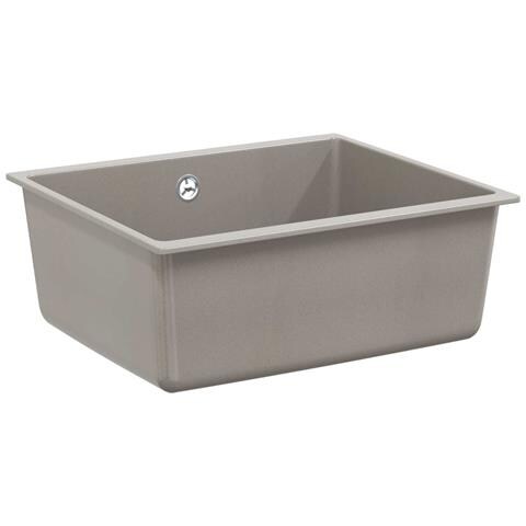 Lavello Grigio 530 x 460 mm 80% Quarzo e 20% Resina - Foto 1