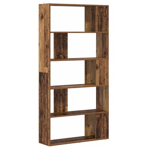 Armadio per Libri Legno vecchio 80 x 24 x 159 cm - Foto 1