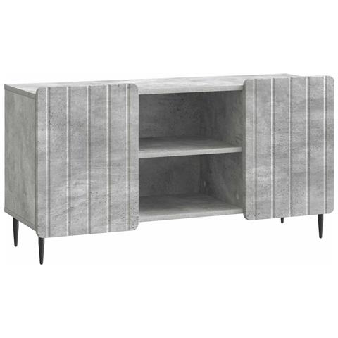 Mobile TV Grigio Cemento 102 x 34,5 x 52 cm - Foto 1