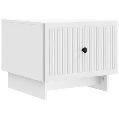 Tavolino da salotto Bianco 49 x 50 x 40 cm Legno ingegnerizzato - Foto 1