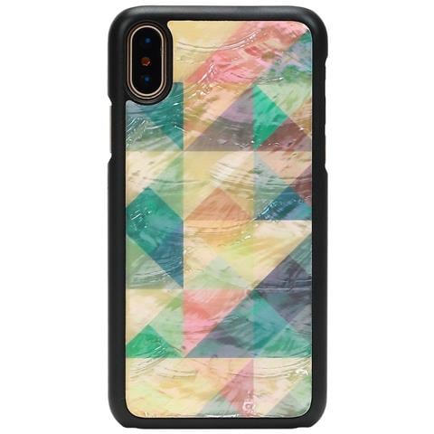 Custodia Per Iphone Xs /s, Mosaico, Nera - Foto 2
