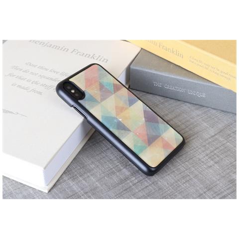 Custodia Per Iphone Xs /s, Mosaico, Nera - Foto 1