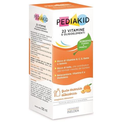 Pediakid 22 Vitamine e Oligoelementi Sciroppo 125 ml - Foto 1