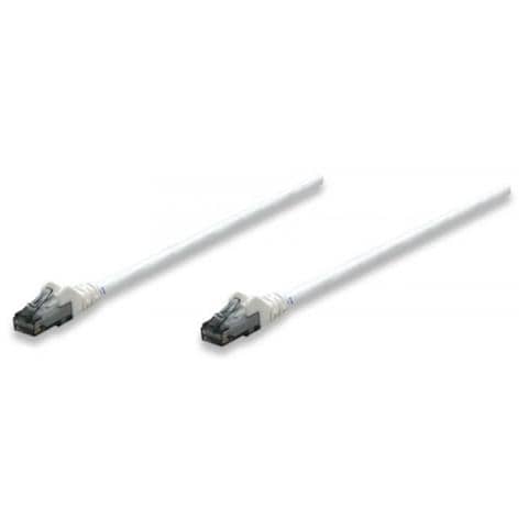 ICOC CCA6U-100-WH - Cavo di rete Patch in CCA Cat. 6 Bianco UTP 10 mt - Foto 1