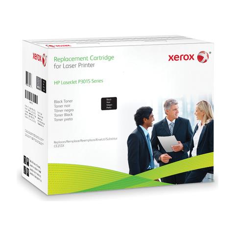 TONER COMPATIBILE - 106R01622  per CE255X Nero per LaserJet P3015 Capacità 12600 Pagine - Foto 2