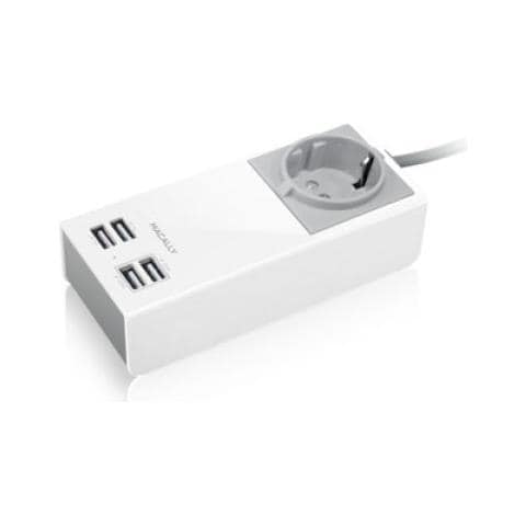 Caricabatterie multilplo da muro con 4 porte USB per iPhone / iPad - Foto 2