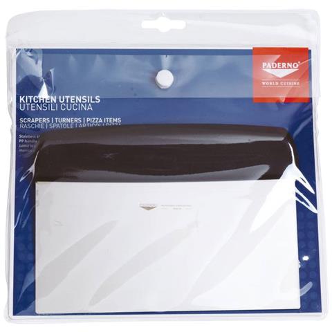 Raschia Acciaio Inox Manico Polipropilene 11x19,5cm - Foto 3