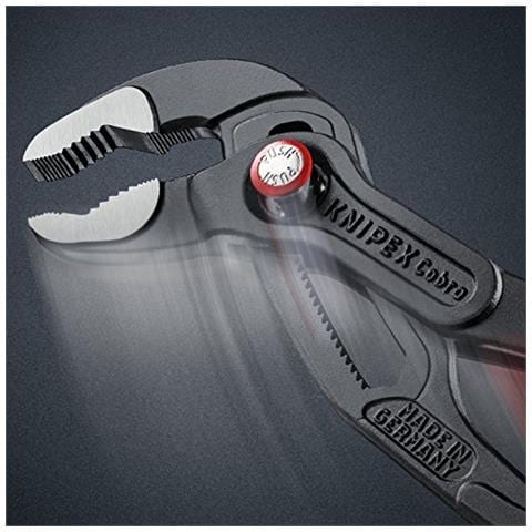 Cobra QuickSet Pinza regolabile di Nuova Generazione per tubi e dadi (250 mm) 87 21 250 - Foto 2