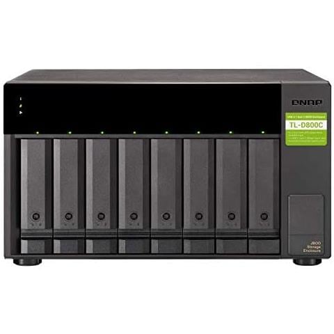 NAS TL-D800C 8 Slot 3.5" / 2.5" Interfacce 1 x USB 3.1 - Foto 2