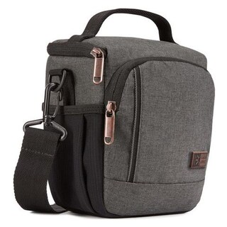 Custodia Nylon Leggera Per Fotocamera Kodak Pixpro AZ425 - Borsa A Tracolla Con Imbottitura Antishock, Nero