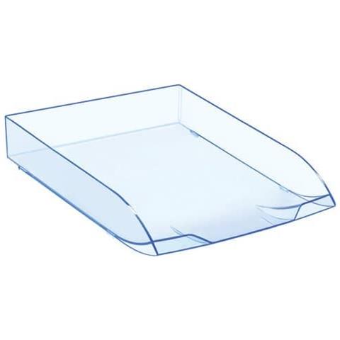 Vaschetta Portacorrispondenza Impilabile In Polistirolo Con Piedini In Gomma Antiscivolo Ice Blu - 1014720741 - Foto 1