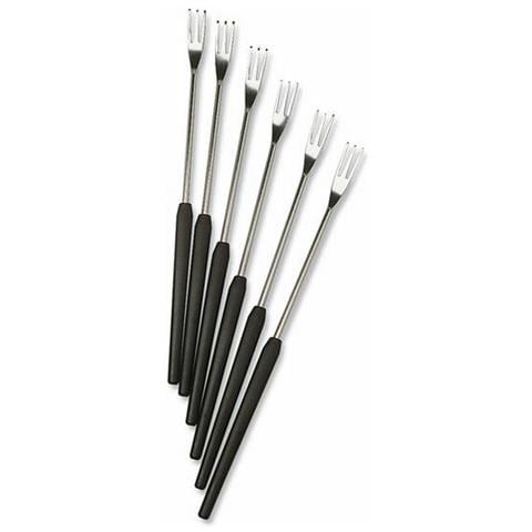 Set Di 12 Forchette Per Fonduta Nera - 480027 - Foto 1
