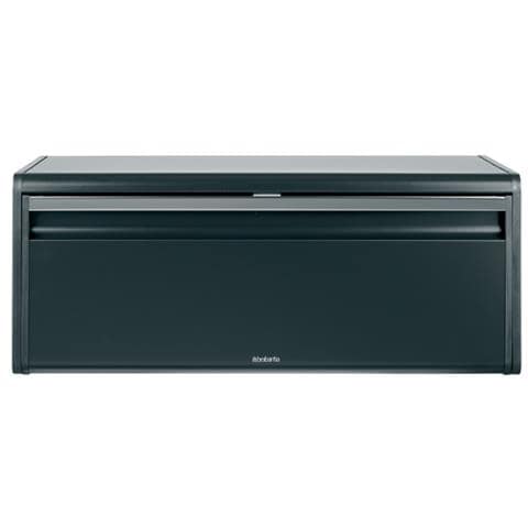 Matte Black Fall Front Bread Bin, Nero - Foto 1