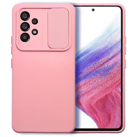 Custodia Tpu Silicone Cover Case Per Samsung Galaxy A33 5g A336 Pink - Foto 1