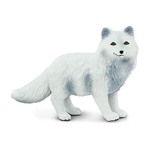 Safari Ltd North American Wildlife - Volpe Artica - Modello Realistico Di Statuetta Giocattolo Dipinta A Mano - Costruzione Di Qualita Con Materiali Privi Di Ftalati, Piombo E Bpa - Dai 3 Anni In Su - Foto 1