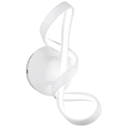 Applique Led Integrato Metallo Bianco Opaco - Perugia - Foto 1