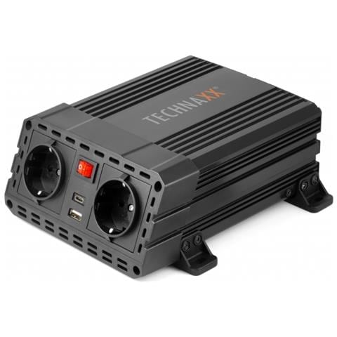 TE19 adattatore e invertitore Auto 600 W Nero - Foto 1